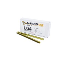 1/4" LEG x 1/4" CROWN 18GA GALV L04 STAPLES 5,000ct | L04
