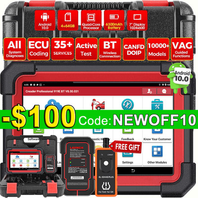2026 Newest LAUNCH X431 CRP919E BT PRO Bidirectional Car Diagnostic Scanner Tool