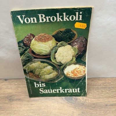 From Broccoli to Sauerkraut   GDR Cooking Brochure   Publisher for Women   Vintage