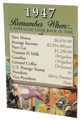 Remember When Nostalgie Look Back in die Zeit History Magnet