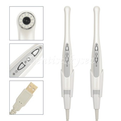 Dental Intraoral Camera USB HD Camera Mega Pixels 12 White LED Lights USA