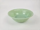 Vtg Anchor Hocking Fire King Jane Ray Jadeite Vegetable 8.25" Serving Bowl MCM