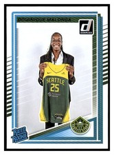 2025 Donruss WNBA 89 Dominique Malonga Rookie RC basketball card