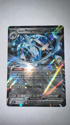 Steven’s Metagross ex 145/182 - Destined Rivals Ex Double Rare Holo (NM+)