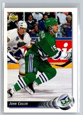 1992-93 Upper Deck #304 John Cullen Hartford Whalers