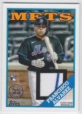 2023 Topps #88R-FA Francisco Alvarez 1988  Relics