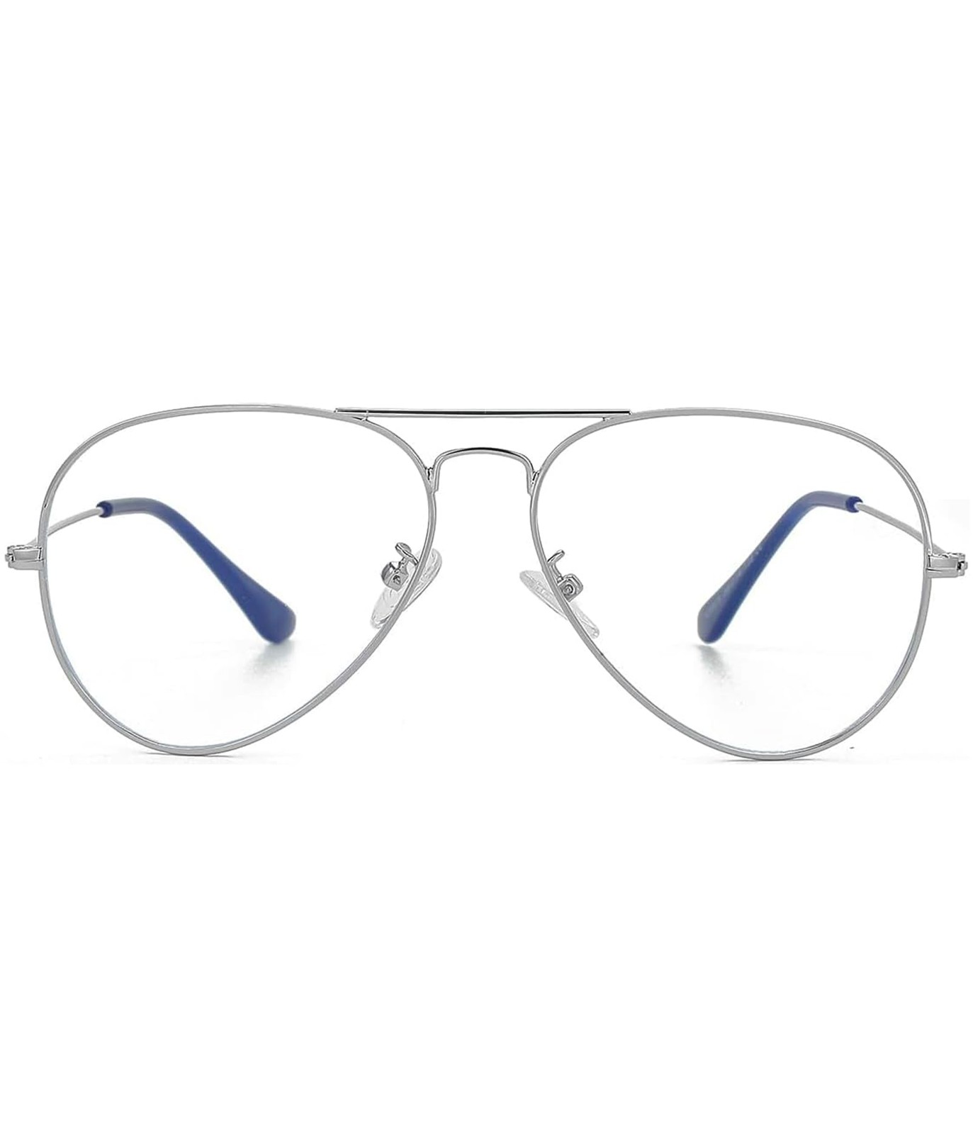 ZIMUSUN Classic Aviator Glasses for Women Men Metal Frame Clear Lens Eyeglass...