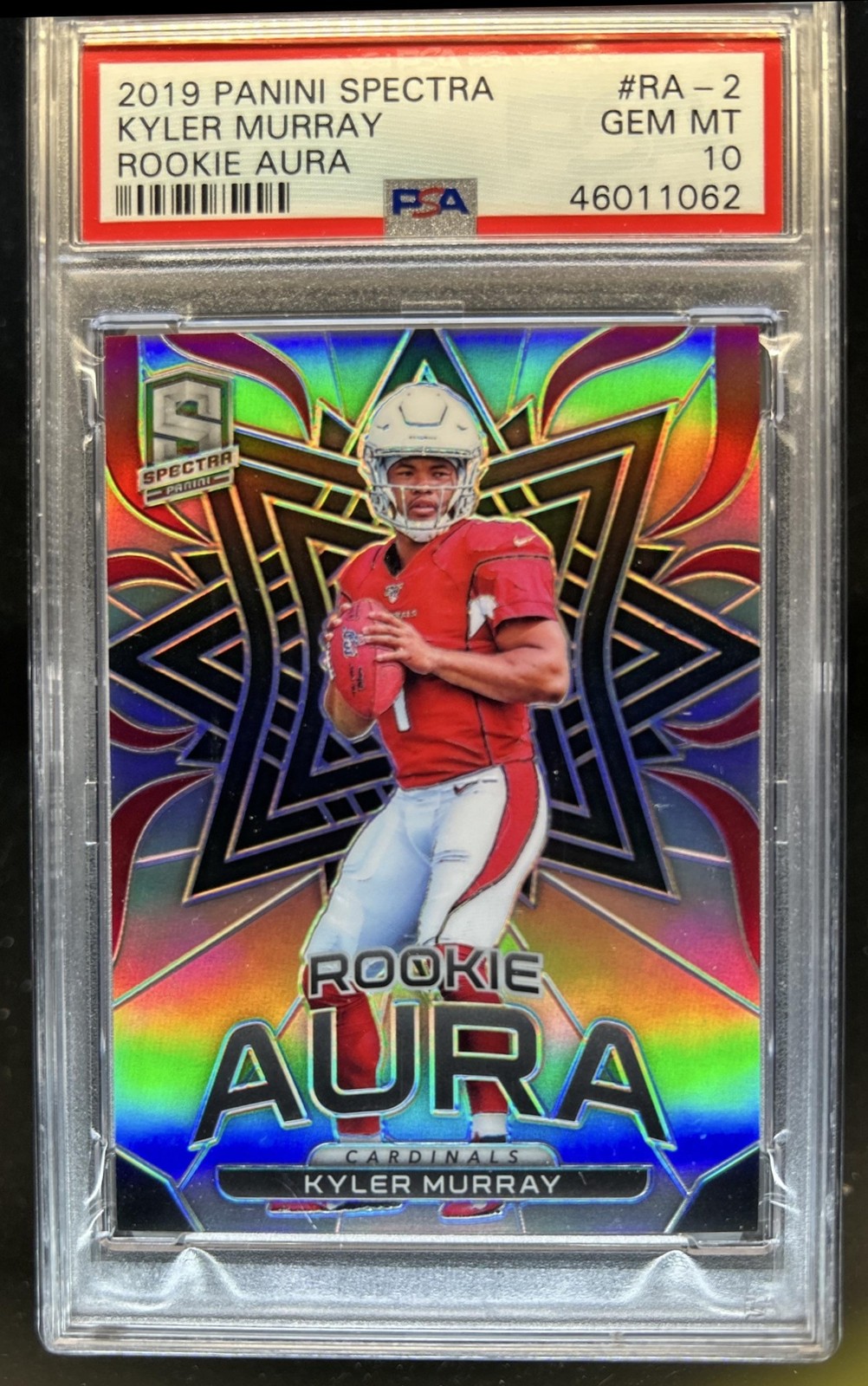 Kyler Murray Panini Spectra Rookie Aura #RA2 Base