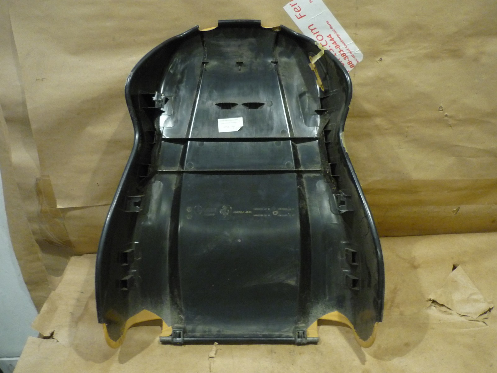 Ferrari 458 Spider Left Seat backrest P/N 83477900