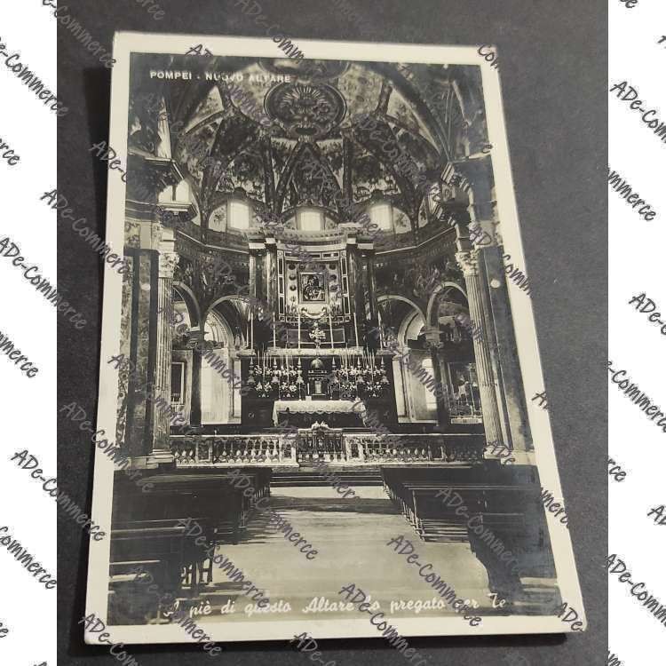 Cartolina Pompei - Nuovo Altare