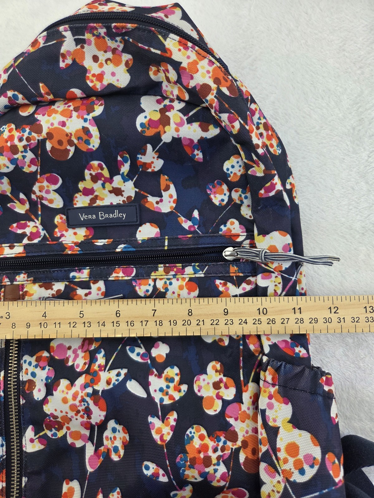 Vera Bradley Lighten Up Small Backpack Java Flora… - image 13