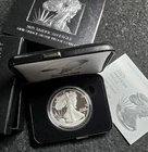 1 Oz 2025-S American Silver Eagle Proof In US Mint OGP With COA Key Date Last SF