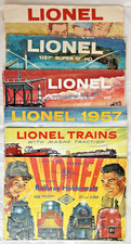 Postwar Lionel 1954, 1956, 1957, 1958, 1959, 1960 Model Train Catalogs Lot