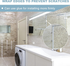 U Channel Edge Trim, 11.5ft Length Rubber Guard Seal Strip Edge Protector Fit...