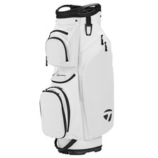 TaylorMade Mens Cart Lite Cart Golf Bag - N2687601 - White - NEW