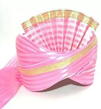 Indian Traditional Royal Collection Pink Colour Ethnic Turban Pagri For Groom
