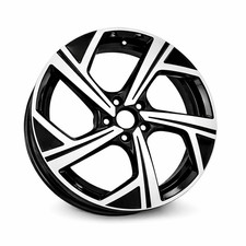 18 Volkswagen Golf Gti Wheel Rim Factory Oem Alywb096 2024-2025 Machined Black 18 Volkswagen Golf Gti Wheel Rim Factory Oem Alywb096 2024-2025 Machined Black