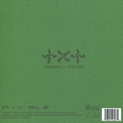 TOMORROW X TOGETHER - NAME CHAPTER: TEMPTATION (FAREWELL) NEW CD