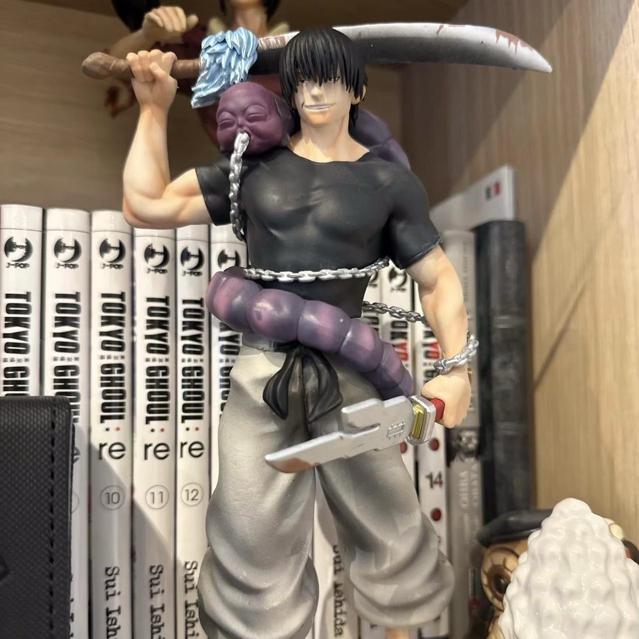 Figura de acción de anime 100 % nueva grande Jujutsu Kaisen Toji Fushiguro