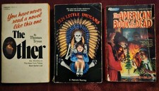 3 Vintage Horror Paperbacks From Hell Ten Little Indians Murray The Other Tryon
