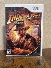 Indiana Jones and the Staff of Kings (Nintendo Wii, 2009) CIB MINT