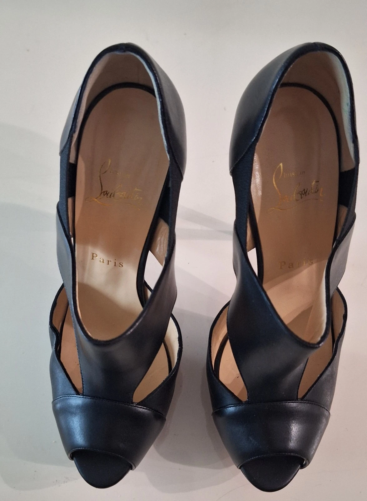 Christian Louboutin — $1095 PITOU 150 BLACK CHRISTIAN LOUBOUTIN Size 9.5