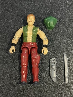 gi joe lot figure 1988 Wildcard 100% complete High Grade No Elbow Cracks