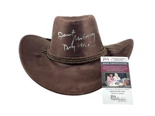 Young Guns Signed Prop Replica Cowboy Hat Dirty Steve Dermot Mulroney JSA COA 🤠