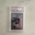 New Listing2024 Topps Chrome Caleb Williams #202 Purple Speckle Refractor /275 PSA 9 Bears