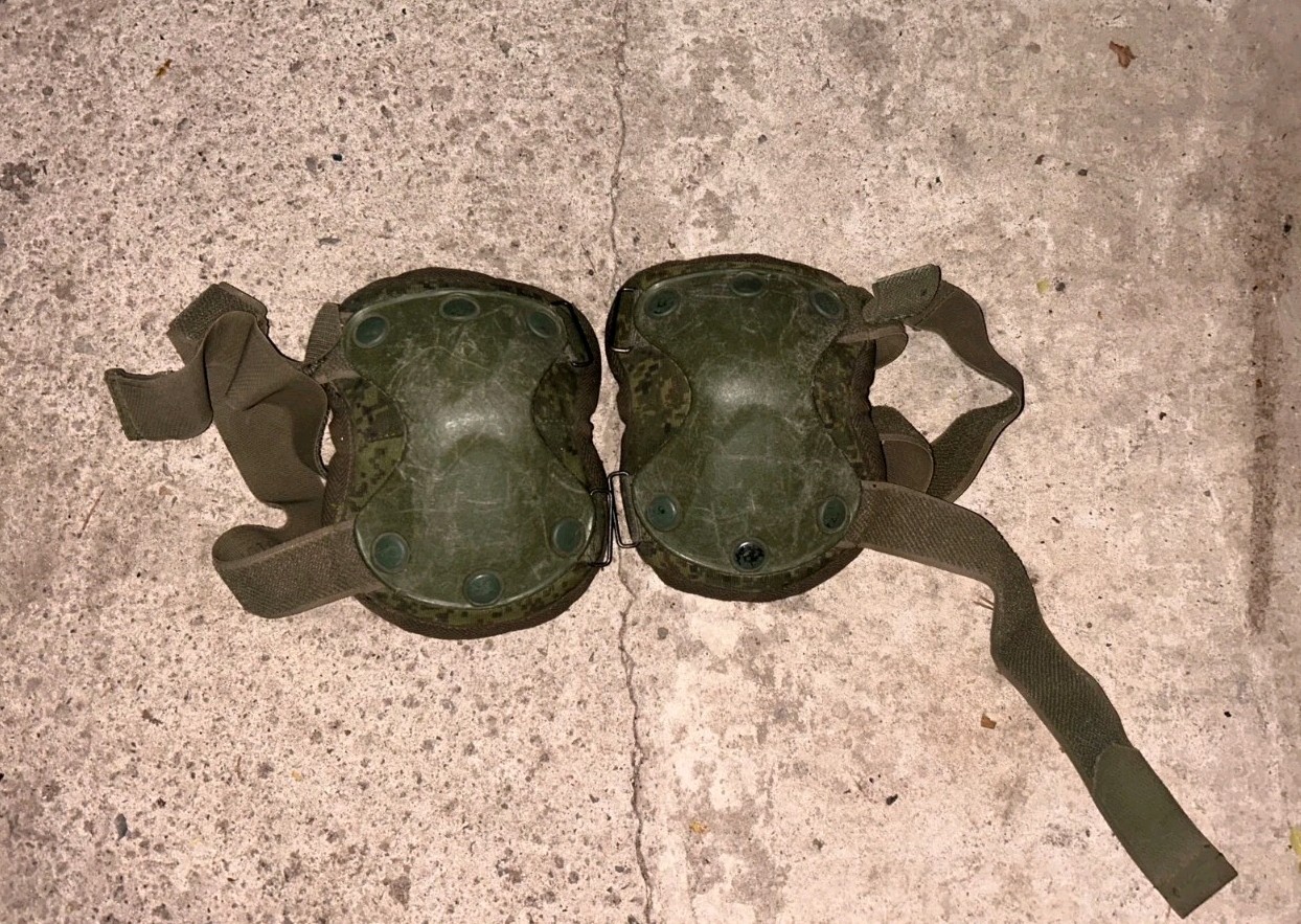 Original Elbow protection, Armrests 6B51 kit Ratnik, Russian Army, camo EMR VKBO