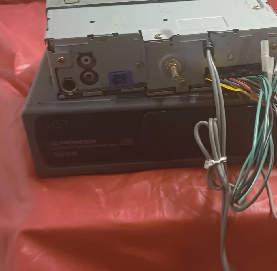 97 AUTORADIO VINTAGE PIONEER CASSETTE KEH P6600R CD CHANGER 6 DISK RETRÒ IP-BUS  - Immagine 4 di 4