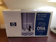 New Sealed OEM HP 09A C3909A Black Toner Cartridge