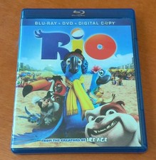Rio Blu-ray Anne Hathaway  Jesse Eisenberg  Carlos Saldanha  Jemaine Clement