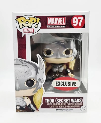Funko POP! Marvel Collector Corps Jane Foster Thor 97 w/ .38mm Protector