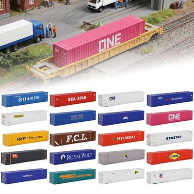 Evemodel HO Scale 48ft 1:87 Shipping Container 48' Cargo Box Model Trains C8748