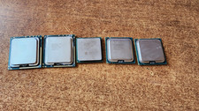 Lot of 5 CPU Processors, Intel Core 2 Duo, Xeon, Pentium 4