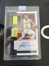 2019 Panini One and One Rookie Jersey Purple 25/35 De'Andre Hunter Auto RC