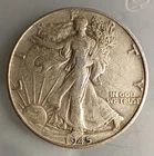 1945 Walking Liberty Silver Half Dollar | Philadelphia | EF/XF