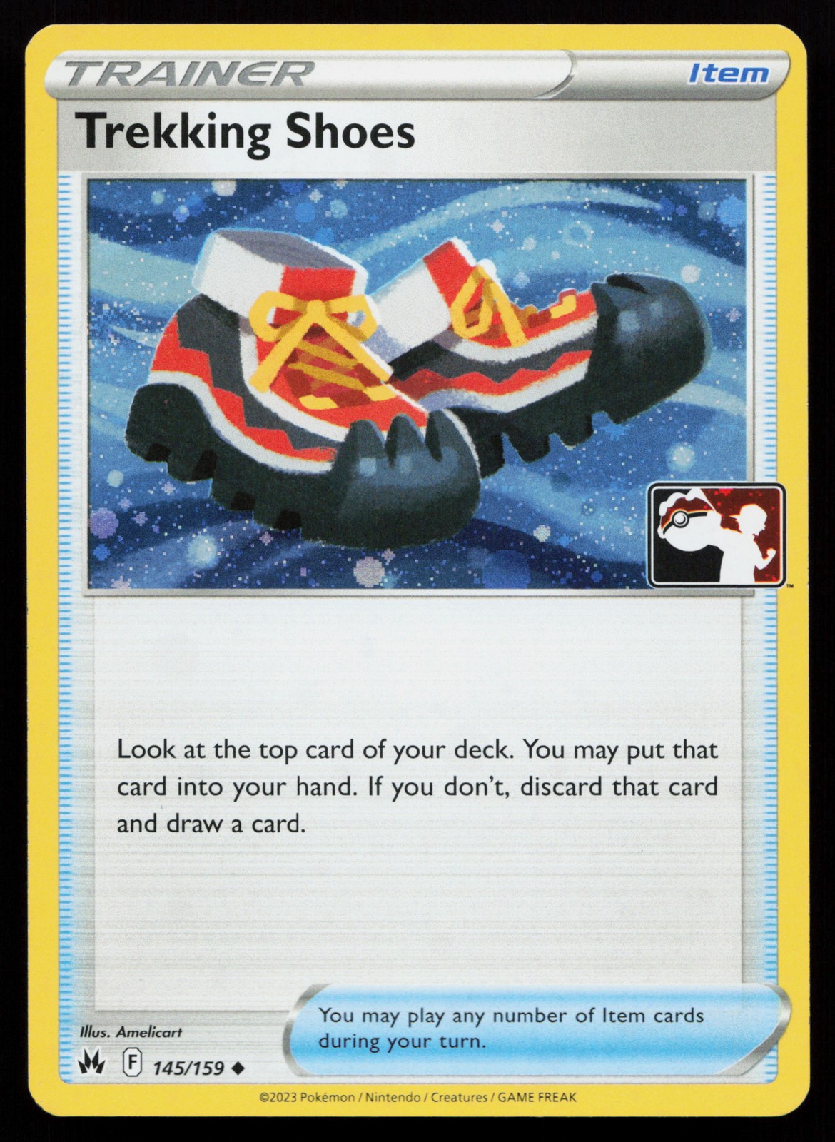 Trekking Shoes 145/159 Uncommon Prize Pack Series Cards Pokémon Card