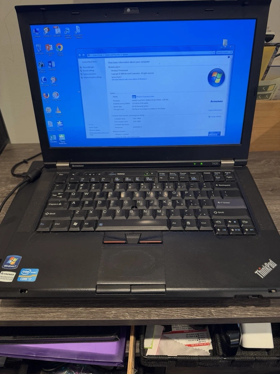 Windowsノート本体 ThinkPad t420 i7 12/128 Las mejores ofertas en Lenovo ThinkPad T420 Laptops Windows 7