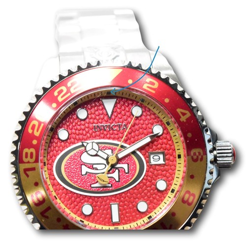 Invicta NFL San Francisco 49ers Men's 47mm Pro Diver Automatic Watch 45032 - Picture 3 of 19