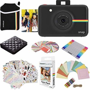 Polaroid Snap Instantane Appareil Photo Numerique Noir De