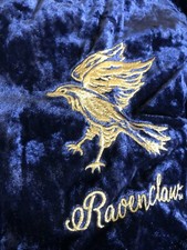 Pottery Barn Teen Harry Potter RAVENCLAW VELVET Adult Robe NWT XXS/XS Blue