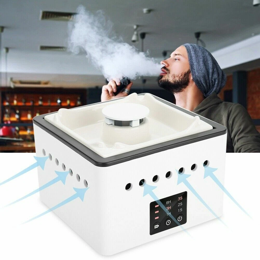 Home Smoke Grabber Smokeless Ashtray Cigarette Odor Eliminator USB