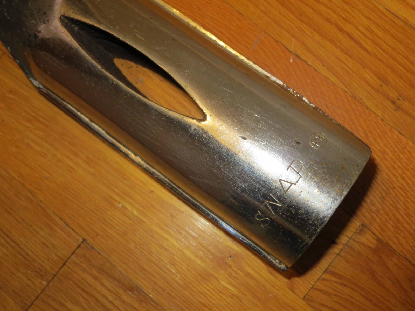 SET OF 4 ORIGINAL 1962 FERRARI 250 GTO SNAP EXHAUST TIPS
