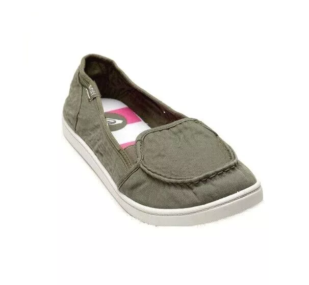 Roxy slip hotsell on canvas shoes