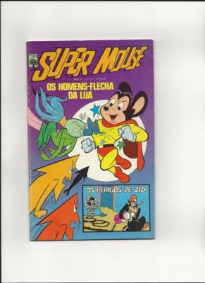 Super Mouse #14 Brazilian Arrow-Men Of The Moon 1978