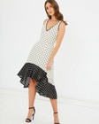  CHANCERY Dionne Polka Dress lady Dress women 's Stylish Formal wear SIZE 12