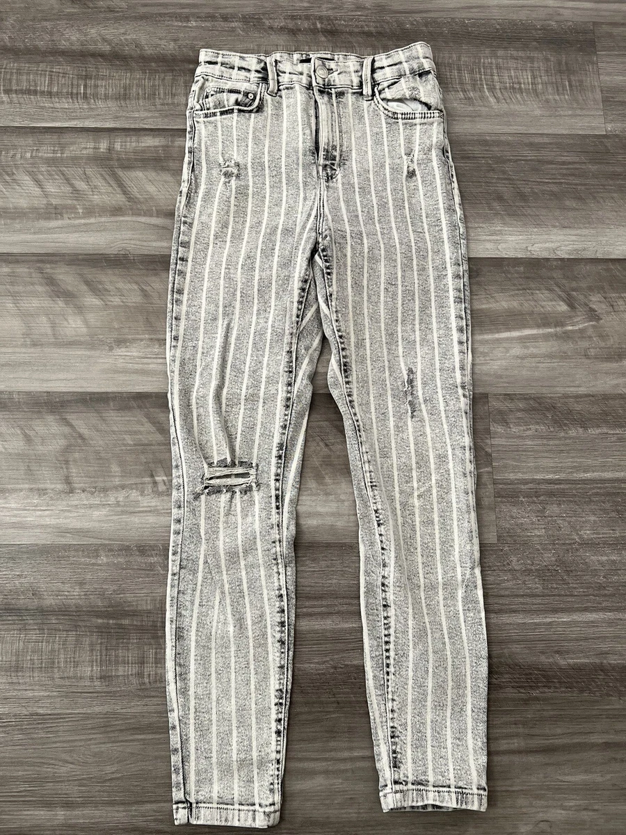 Bershka striped jeans hotsell