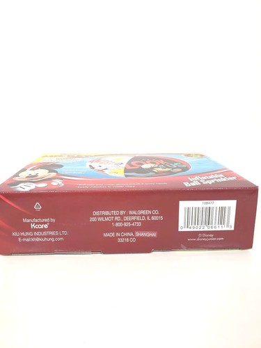 Disney Mickey Inflatable Ball Sprinkler Sprays Out 3 Heads 28" High - Picture 4 of 5